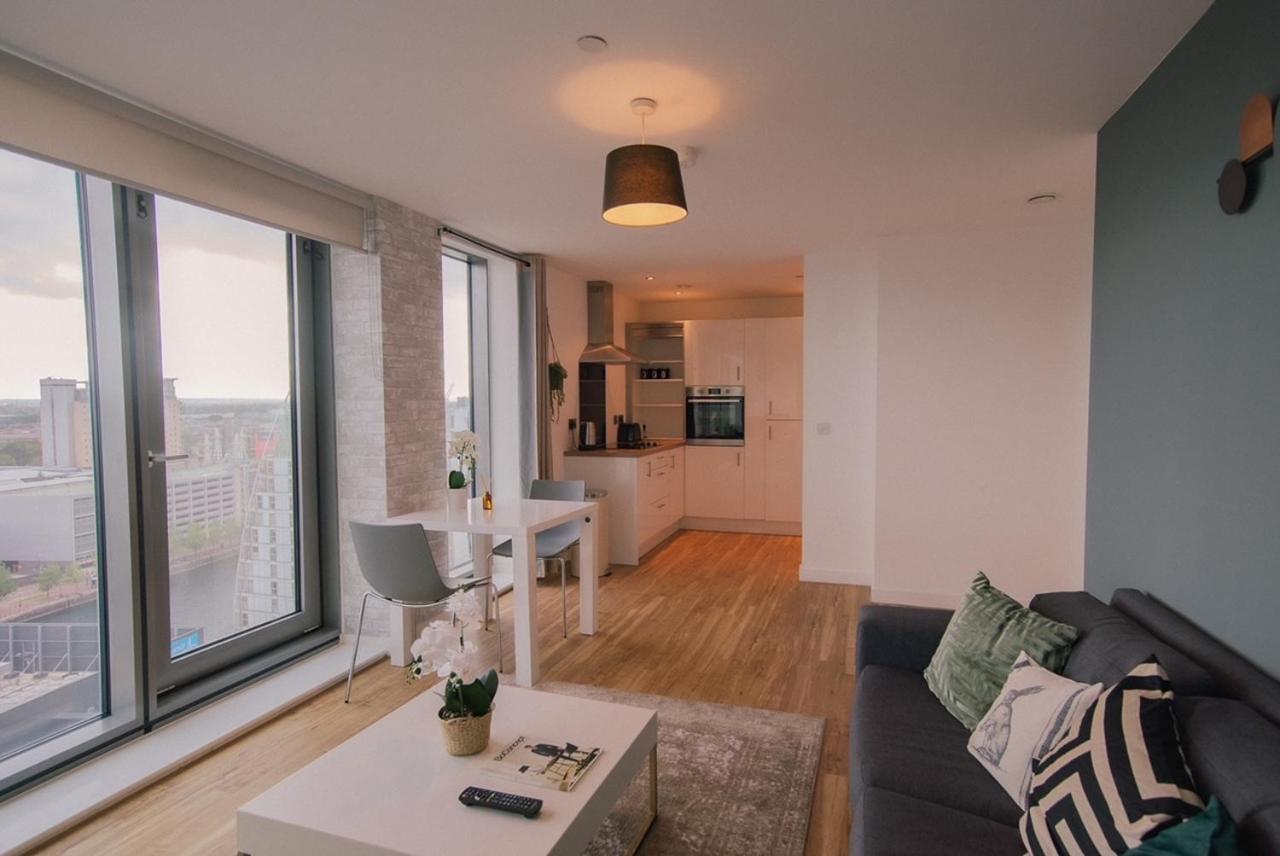 Hallsphere - Stunning Apartment Salford Quays Manchester Exteriér fotografie